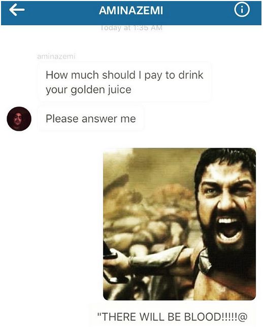 Porn Star Has Hilarious Responses For Unwanted Dick Pics On Instagram (11 pics)