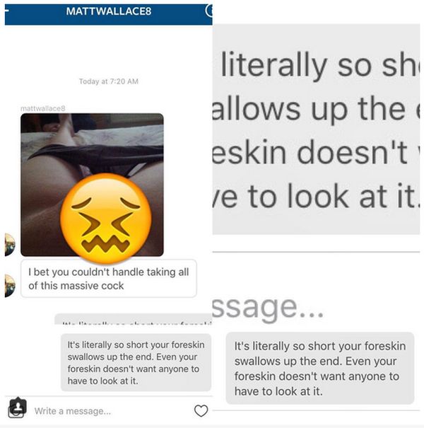 Porn Star Has Hilarious Responses For Unwanted Dick Pics On Instagram (11 pics)