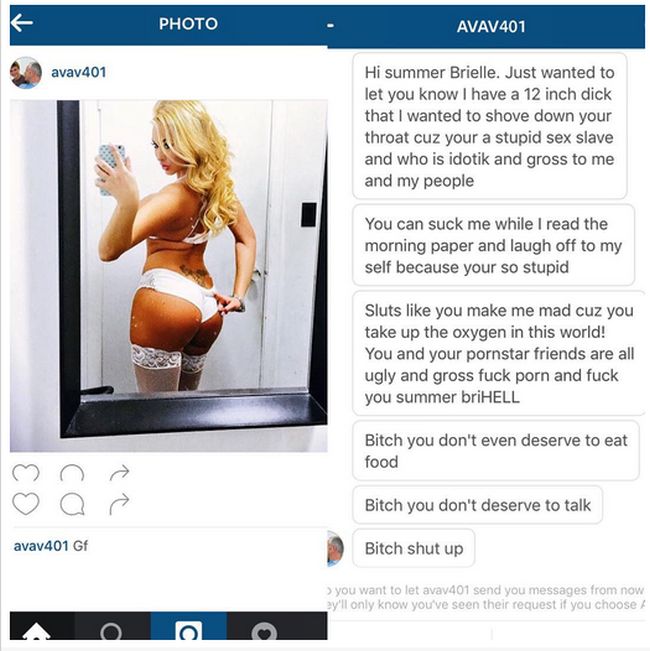 Porn Star Has Hilarious Responses For Unwanted Dick Pics On Instagram (11 pics)