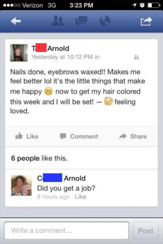 Kids Who Got Completely Owned By Their Parents On Facebook (34 pics)