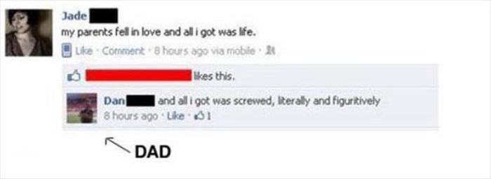Kids Who Got Completely Owned By Their Parents On Facebook (34 pics)