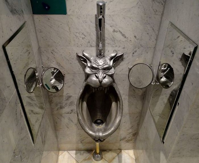 The 20 Most Insane Urinals That Planet Earth Has To Offer (20 pics)