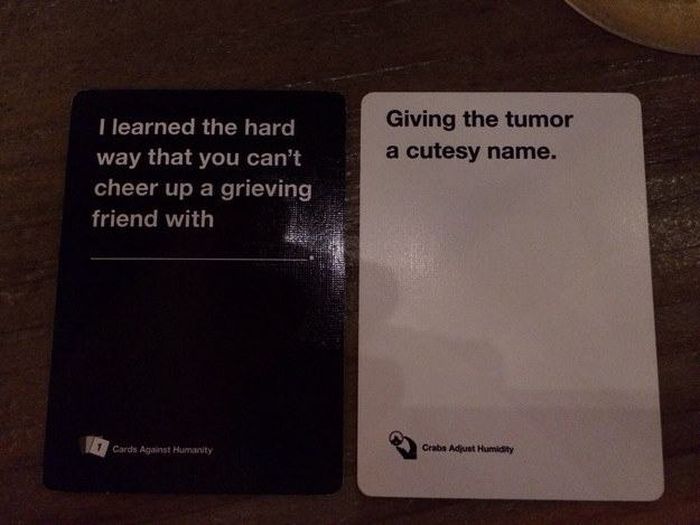 Disturbing Cards Against Humanity Combinations You Can't Help But Laugh At (21 pics)