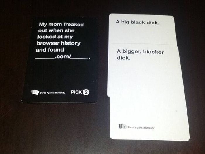 Disturbing Cards Against Humanity Combinations You Can't Help But Laugh At (21 pics)