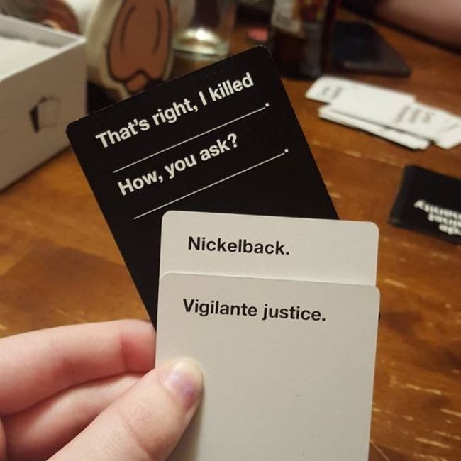 Disturbing Cards Against Humanity Combinations You Can't Help But Laugh At (21 pics)