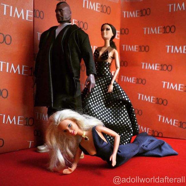 The Most Important Pop Culture Moments From 2015 Reenacted By Barbie Dolls (12 pics)