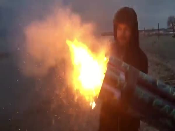 Badass Roman Candle Minigun