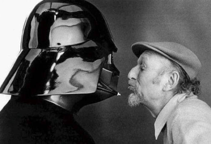 Vintage Photos From The Set Of The Original Star Wars Trilogy (35 pics)