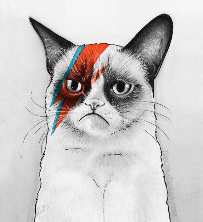 Artists From All Over The World Pay Tribute To The Late, Great David Bowie (30 pics)
