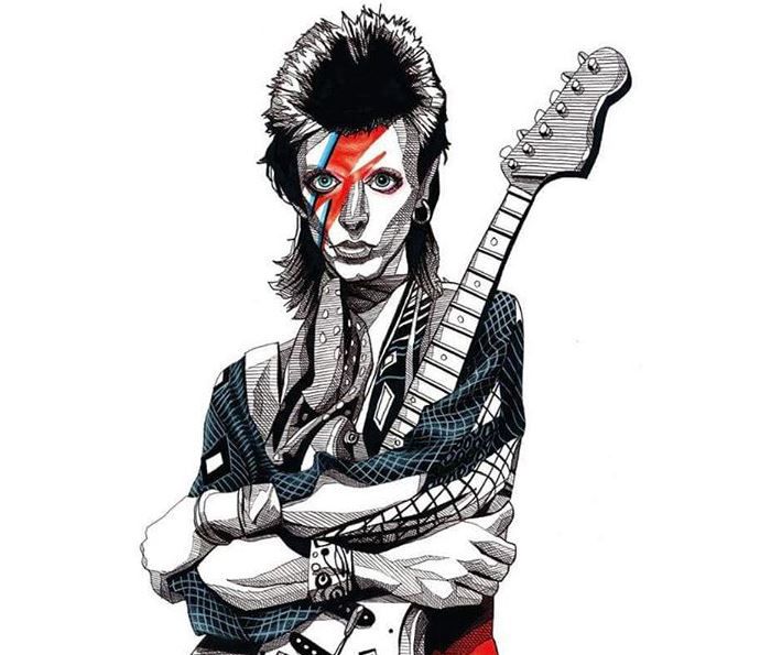 Artists From All Over The World Pay Tribute To The Late, Great David Bowie (30 pics)