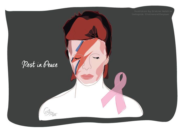Artists From All Over The World Pay Tribute To The Late, Great David Bowie (30 pics)