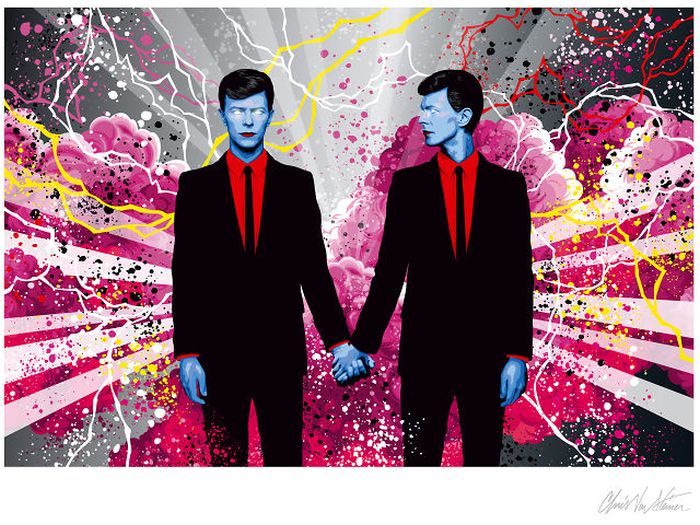 Artists From All Over The World Pay Tribute To The Late, Great David Bowie (30 pics)