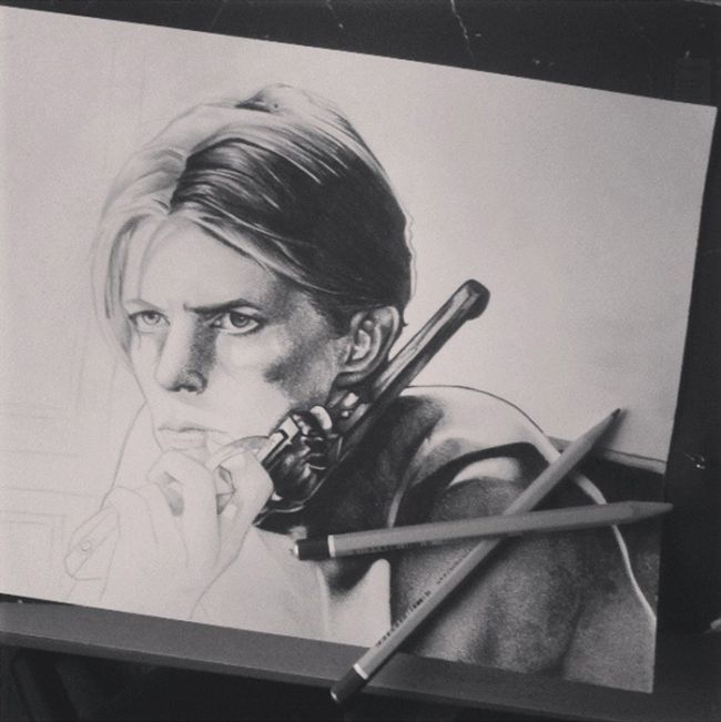 Artists From All Over The World Pay Tribute To The Late, Great David Bowie (30 pics)