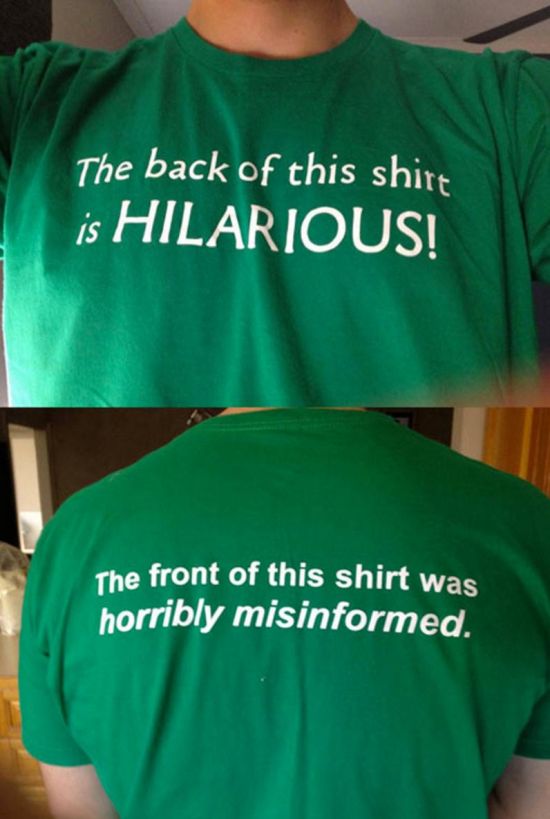 The Funniest T-Shirts Ever Spotted On The Internet (20 pics)