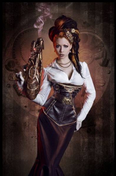 Sexy Girls Who Know How To Do Steampunk The Right Way (44 pics)