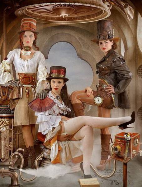 Sexy Girls Who Know How To Do Steampunk The Right Way (44 pics)