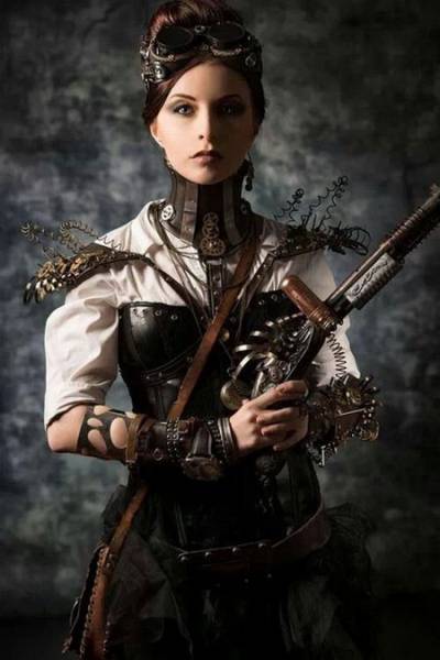 Sexy Girls Who Know How To Do Steampunk The Right Way (44 pics)