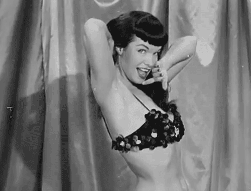These Gorgeous Gifs Will Remind You Why Bettie Paige Was So Lovable (15 gifs)
