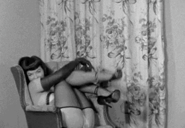 These Gorgeous Gifs Will Remind You Why Bettie Paige Was So Lovable (15 gifs)