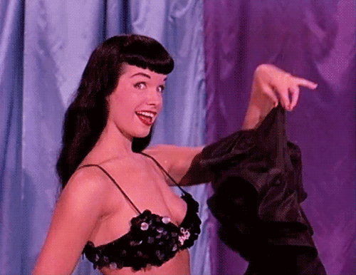 These Gorgeous Gifs Will Remind You Why Bettie Paige Was So Lovable (15 gifs)