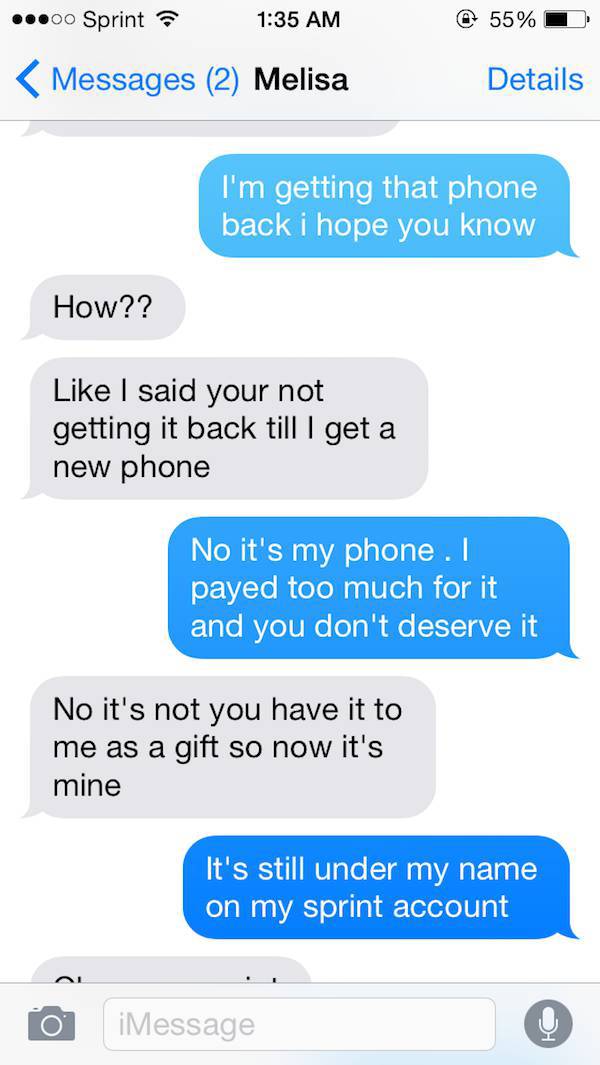 Guy Gets The Ultimate Revenge After Ex Girlfriend Steals His Phone (11 pics)