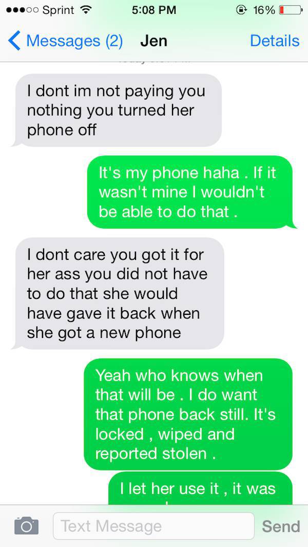 Guy Gets The Ultimate Revenge After Ex Girlfriend Steals His Phone 11 Pics