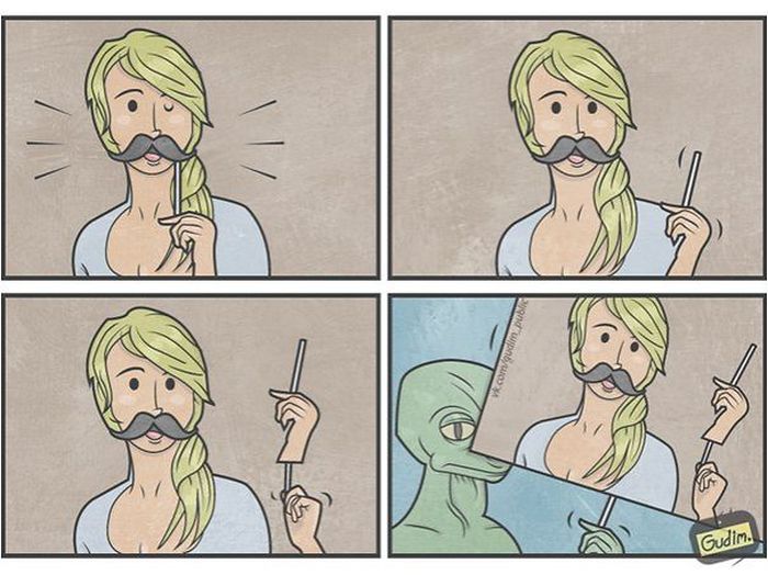 You're Going To Have To Do A Double Take With These Sarcastic Illustrations (40 pics)