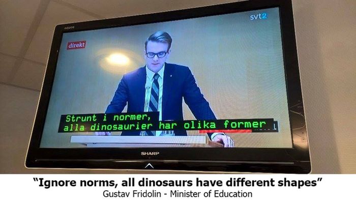 Subtitles Get Switched During Swedish Debate (9 pics)
