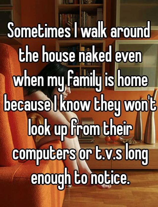 People Reveal The Strange Things They Do When They're Naked At Home (17 pics)