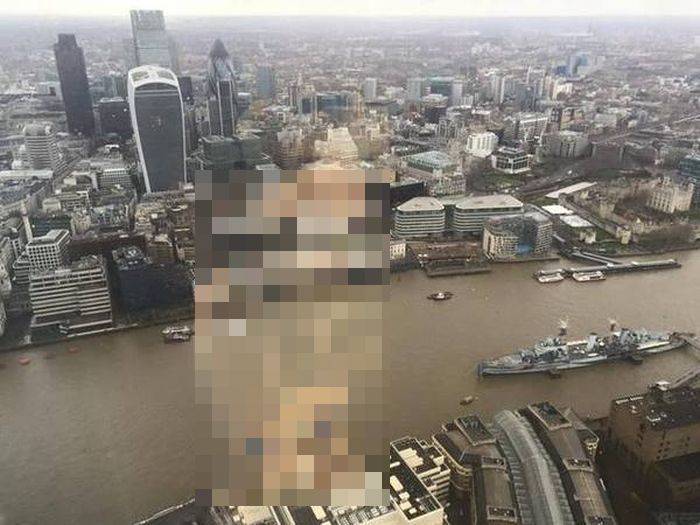 You Can Get The Best View Of London In An Unlikely Place (2 pics)