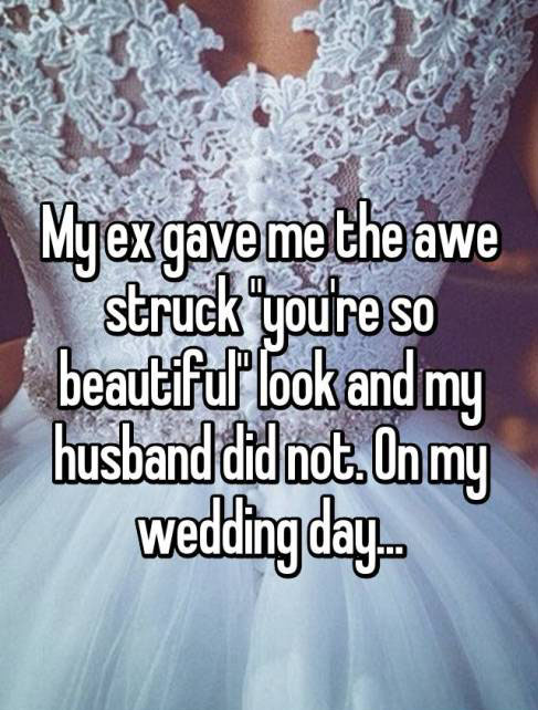 People Share Their Awkward Wedding Day Confessions (16 pics)