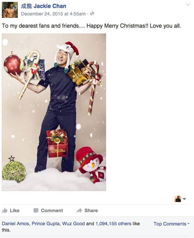 Jackie Chan Always Posts The Best Statuses On Facebook (24 pics)