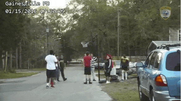 Police Officer Proves Not All Crops Are Bad By Getting In On A Game (8 pics + video)