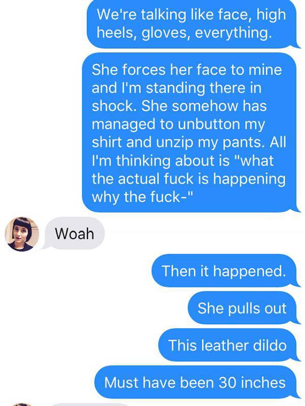 Let This Story Be A Reminder That You Should Always Use Caution On Tinder (19 pics)