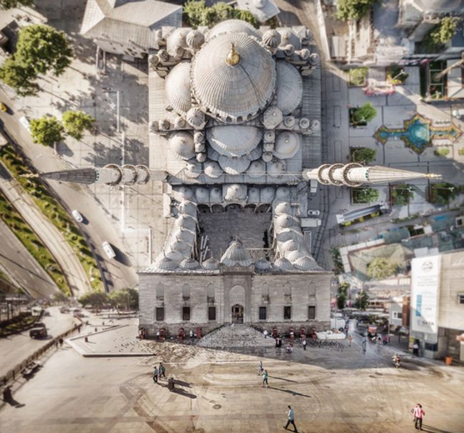 Surreal Pictures Turn Istanbul Into Something Out Of Inception (10 pics)