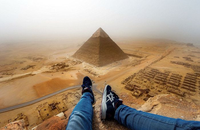 Incredible Photos From The Great Pyramid Of Giza (3 pics)