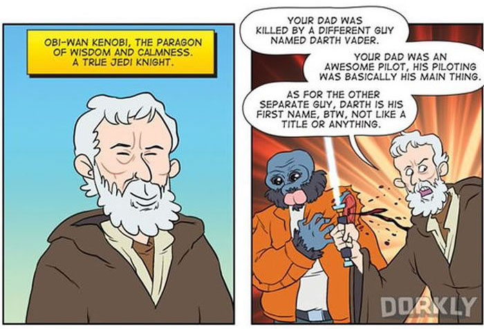 The Difference Between Remembering Star Wars And Rewatching It (7 pics)