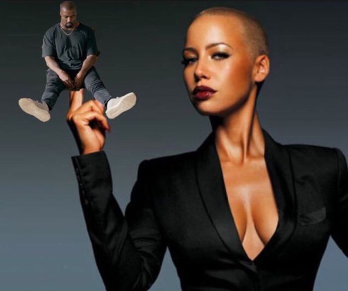 The Internet's Best Reactions To Amber Rose Calling Out Kanye West (28 pics)