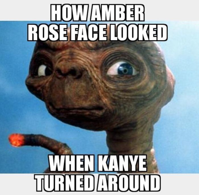 The Internet's Best Reactions To Amber Rose Calling Out Kanye West (28 pics)