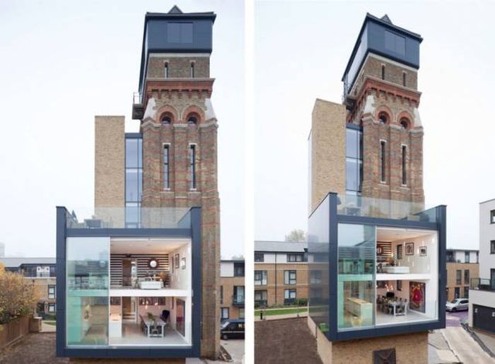 Old School Water Tower Gets An Incredible Modern Makeover (23 pics)