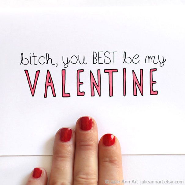 Anti-Valentine's Day Cards That Capture The Reality Of Love (28 pics)