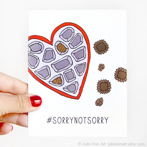 Anti-Valentine's Day Cards That Capture The Reality Of Love (28 pics)