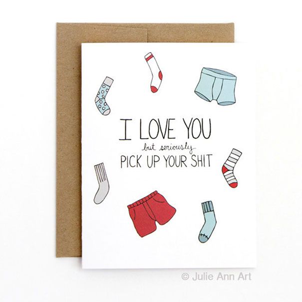 Anti-Valentine's Day Cards That Capture The Reality Of Love (28 pics)