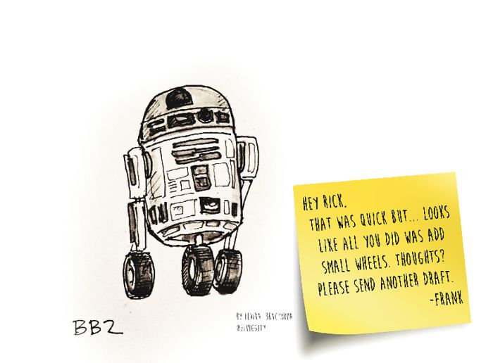 The Inspiration Behind BB-8's Look Revealed (8 pics)