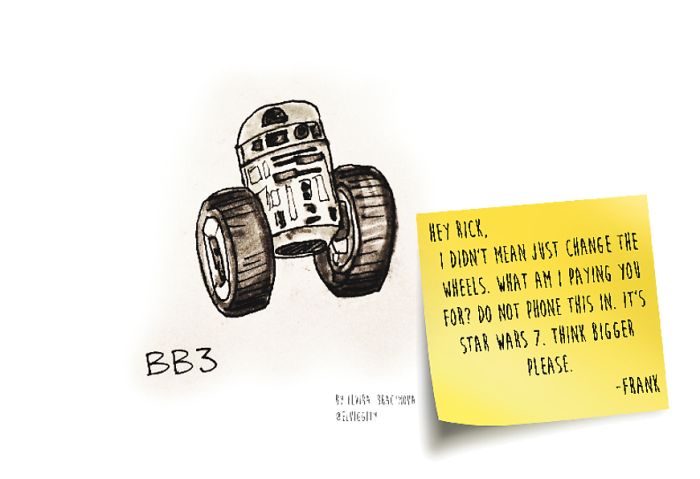 The Inspiration Behind BB-8's Look Revealed (8 pics)