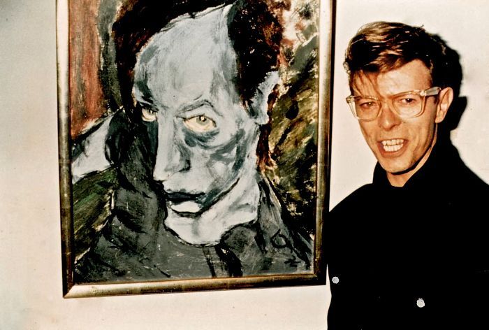 One Of A Kind Paintings By The Late, Great David Bowie (20 pics)