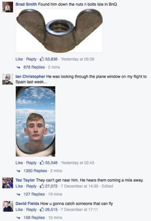 This Kid Got Roasted On Facebook When The Police Posted His Picture  (4 pics)