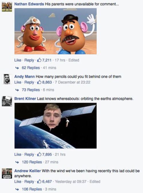 This Kid Got Roasted On Facebook When The Police Posted His Picture  (4 pics)
