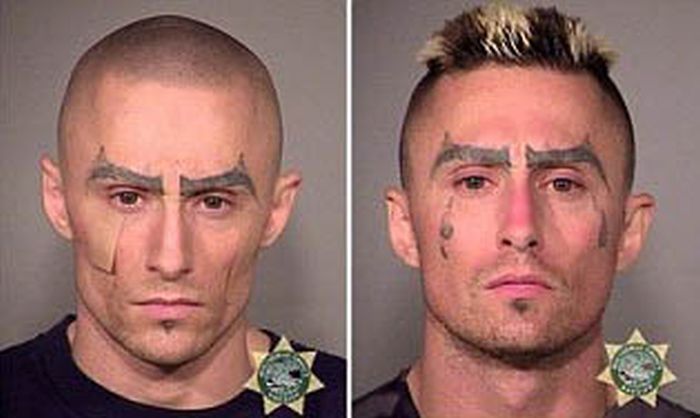Police Mugshots Show A Man's Descent Into A Life Of Crime (4 pics)