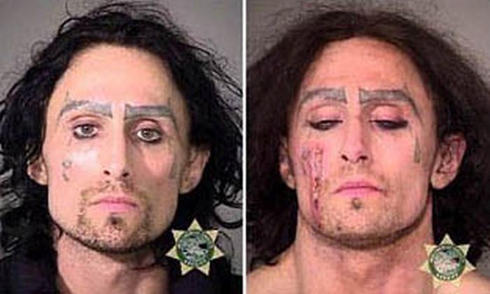 Police Mugshots Show A Man's Descent Into A Life Of Crime (4 pics)
